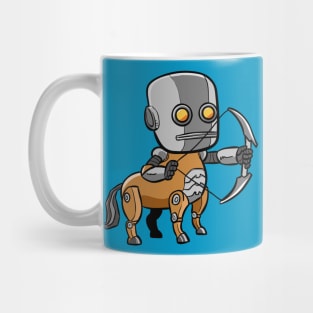 Sagittarius Robotic Zodiac Sign Mug